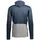 Scott Defined Merino Langarmshirt Dunkelblau/Grau Melange XL