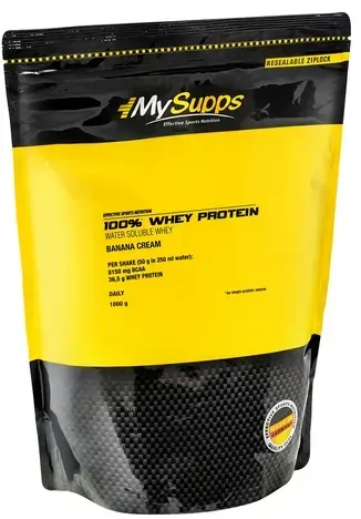 My Supps 100% Whey Protein Banana Cream