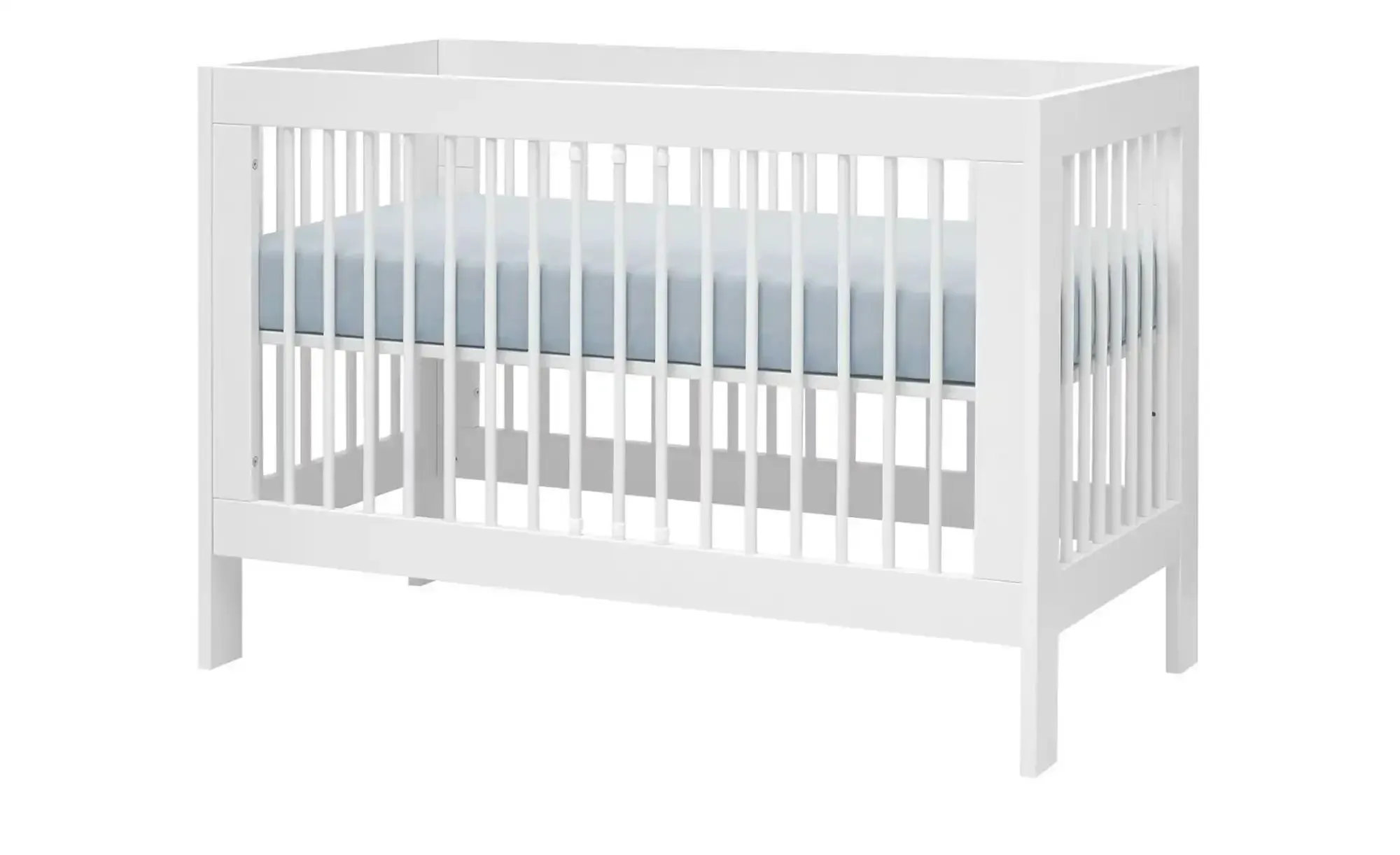 pinio Babybett  Joy , weiß , Maße (cm): B: 65,5 H: 85
