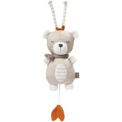 FEHN 052022 Mini-Spieluhr Teddy fehnNATUR 21 cm