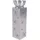 deluke Pflanzsäule BERLIN 75,5 x 75,5 x 75,5 cm Silber