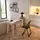 SKRAUT HOME Ausziehtisch 222 x 73 x 90 cm grau