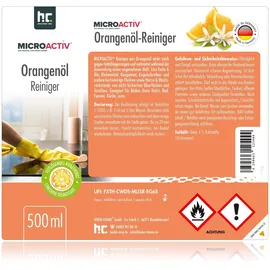 microactiv® Orangenöl Reiniger Konzentrat 4x 500 ml