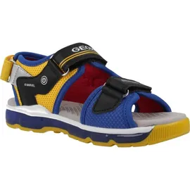 GEOX Android Sandalen Black / Royal 33