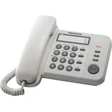 Panasonic KX-TS520, DECT-Telefon, Weiß