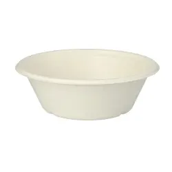 Papstar Pure Schalen, Zuckerrohr, Ø 17cm, umweltfreundlich, Umweltfreundliche Schalen aus Zuckerrohr ideal für Catering und Takeaway, 1 Packung = 25 Stück, Füllinhalt: 600 ml