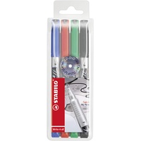 Stabilo Permanent-Marker - STABILO Write-4-all - fein - 4er