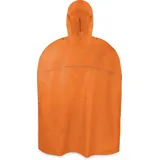 normani Regenponcho Kinder Regenponcho Cherrapunji Kids Wasserdichter Regencape mit Kapuze und Reflektor - Jungen und Mädchen orange