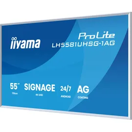 Iiyama ProLite LH5581UHSG-1AG 55" Weiss