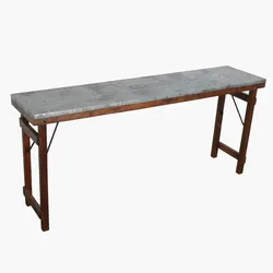 Konsolentisch - Zink 170x40x76 cm