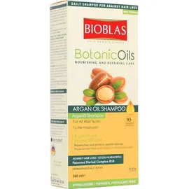 BIOBLAS Botanic Oils 360ml Haarausfall Argan Öl Shampoo