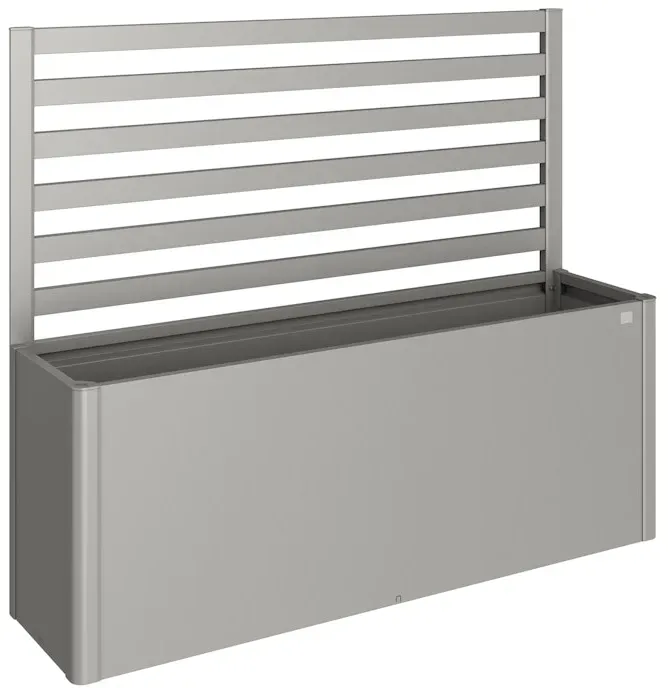 Biohort Rankgitter für Belvedere Gr. 200 (MINI, MIDI und MAXI) und Hochbeet 2 m Seite, quarzgrau-metallic