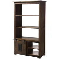 Massivmoebel24 Regal Mango 100 x 45 x 175 cm Braun