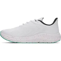 Under Armour UA Charged Pursuit 4 BL - White/Green Mode/White - 10,5, Weiß, Grün, Modus, Weiß, 45.5 EU