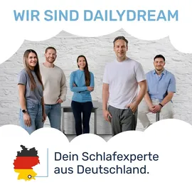 DAILYDREAM Hybrid-Matratze 3in1 mit Taschenfederkern, Kaltschaum und Memory Schaum