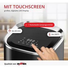 Grafner HF11138, Fritteuse Schwarz