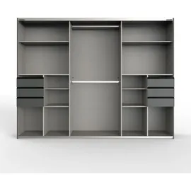 Schwebetürenschrank Saigon 270 x 208 x 0 cm Grau