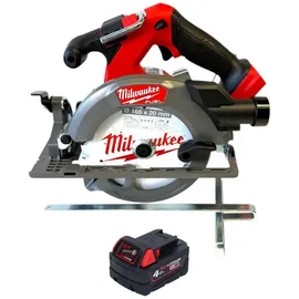 Milwaukee M18 FCS552-401 Akku-Handkreissäge 18 V 165 mm Brushless + 1x Akku 4,0 Ah - ohne Ladegerät