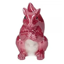 Giftcompany Mignon Vase Eichhörnchen Rosa
