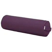 Yogistar Yoga-Bolster Yin - Basic - rund 61 x 20 x 20 cm, violett