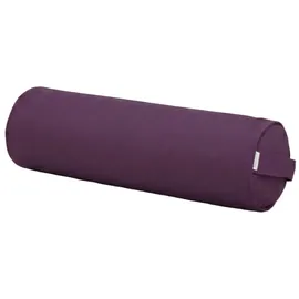 Yogistar Yoga-Bolster Yin - Basic - rund 61 x 20 x 20 cm, violett