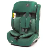 4BABY Kindersitz ISOFIX 9-36kg Go-Fix I-Size, Komfort bis 12 Jahre, Grün - Grün