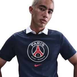 Nike Paris St. Germain T-Shirt 2024 blau Herren Gr. M