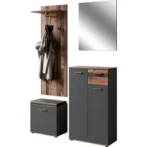 INOSIGN Jakob Garderoben-Set 4 Stk. 0 x 0 x 0 grau