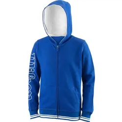 WILSON Kinder Jacke TEAM II FZ HOODY Y Tm Royal, Team Royal/, L