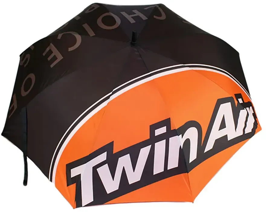 Twin Air 177763 Regenschirm - Black / Orange - One Size