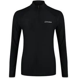 Berghaus 24/7 Langärmeliges Baselayer-Funktions-T-Shirt Schwarz L