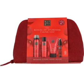 RITUALS Ayurveda Travel Exclusives Foaming Shower Gel 50ml/Shower Oil 75ml/Body Cream 70ml/Body Mist 20ml 215 ml
