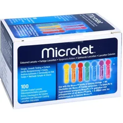 Lanzetten Microlet farbig