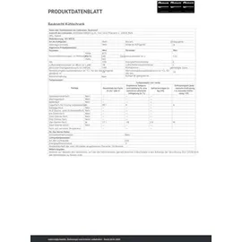 Bauknecht KSI 9GF2E Einbaukühlschrank (112 l, E, 875 mm hoch}, Weiß)