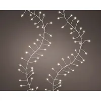 Kaemingk LED-Lichterkette 1 m Silber warmweiß