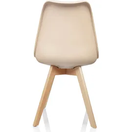 HJH Office SCANDI Kunststoff Beige