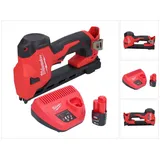 Milwaukee M12 Bcst-201 Akku Tacker 12 V 19 X 25,4 Mm + 1x Akku 2,0 Ah + Ladegerät - Milwaukee