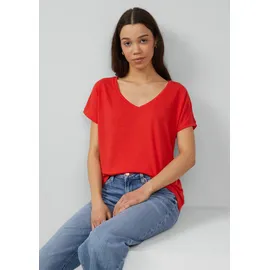 QS T-Shirt aus Leinenmix - M