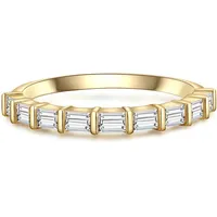 Glanzstücke München Ring Sterling Silber Zirkonia in gelbgold | Gr.: 58