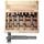 OEM Knotters Für Holz / Set 5 Stk. 15-20-25-30-35mm Schaft 8mm