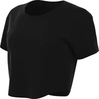 Nike One Fitted Dri-FIT Crop Top mit kurzen Ärmeln