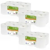 Sarcia.eu Papierhandtuch ELLIS Ecoline doppellagiges Recycling-Papierhandtuch, reißfest (24-St)