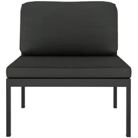 vidaXL Garten-Lounge-Set 4-tlg. grau