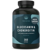 TRUE NATURE Glucosamin & Chondroitin + Vitamin C Kapseln 240 St.