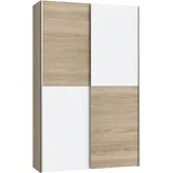 Home Affaire »Ozzula, Mehrzweckschrank, Schwebetürenschrank, Garderobenschrank«, (B/H/T ca. 120/190,5/42cm, 2 Türen, 6 Einlegeböden,), FSC® zertifiziert, variable Inneinteilung, 42cm tief, Made in Europe