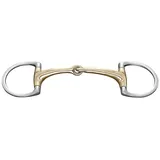 Herm Sprenger Sprenger Dynamic RS Olivenkopfgebiss mit D-förmigem Ring 16 mm einfach gebrochen - Sensogan, 115 mm Weite