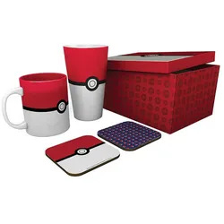 Geschenkset Pokémon - Tasse, Glas, Untersetzer