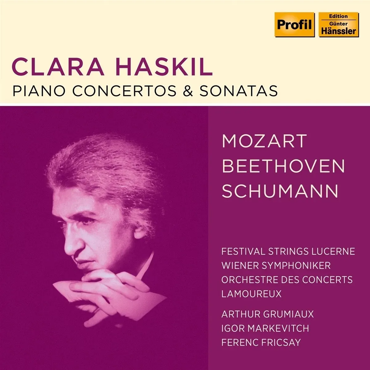 Clara Haskil-Piano Concertos & Sonatas - Clara Haskil. (CD)