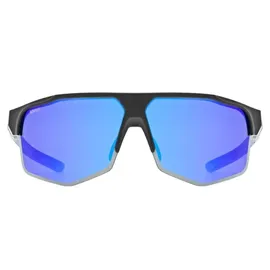 Uvex Axos Set One Size Black Matt/Mirror Blue