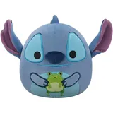 Squishmallows Stitch mit Frosch 25 cm Blau